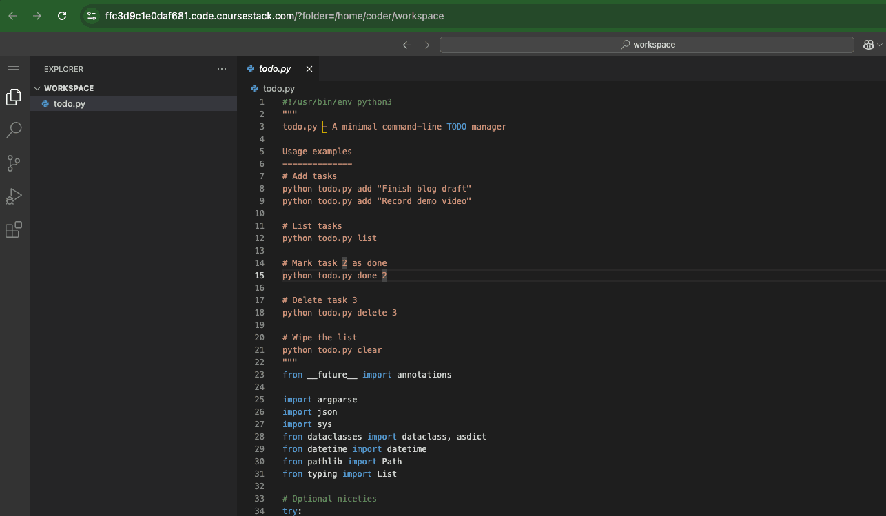 Student Virtual Machines